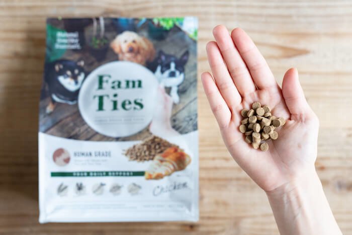 ファムタイズ(FamTies)ドッグフードの匂い