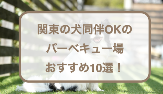 関東の犬同伴OKのバーベキュー場おすすめ10選！注意点なども紹介！