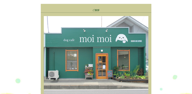 dog cafe moi moi