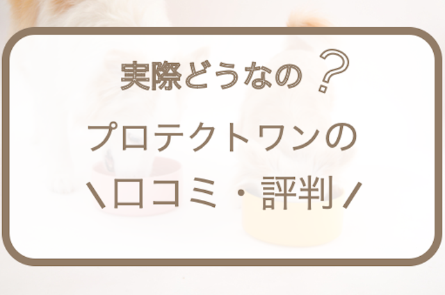 プロテクトワンの口コミ･評判｜高評価や悪評など購入前に知りたい全知識