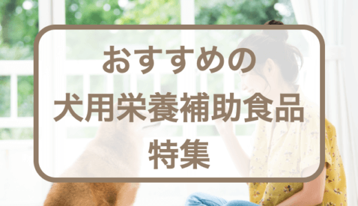 犬用の栄養補助食品おすすめ5選！与える際の注意点もご紹介