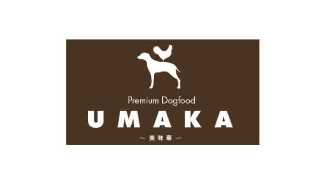 UMAKAうまかドッグフードのロゴ