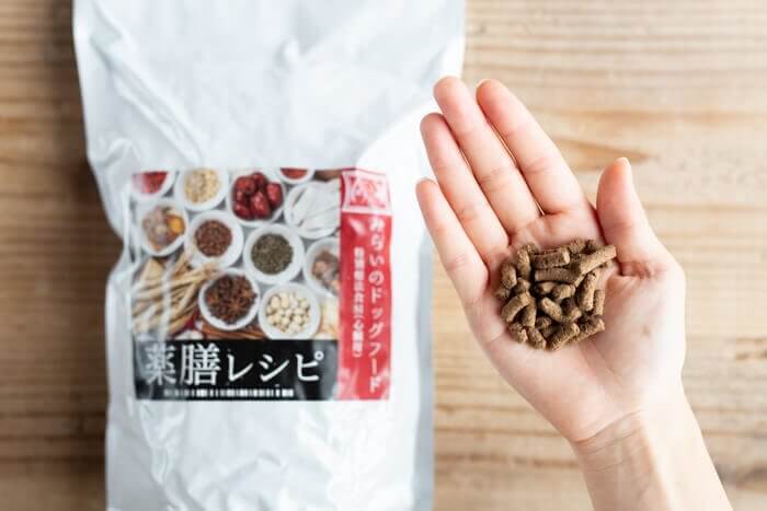 みらいのドッグフード心臓病用の匂い