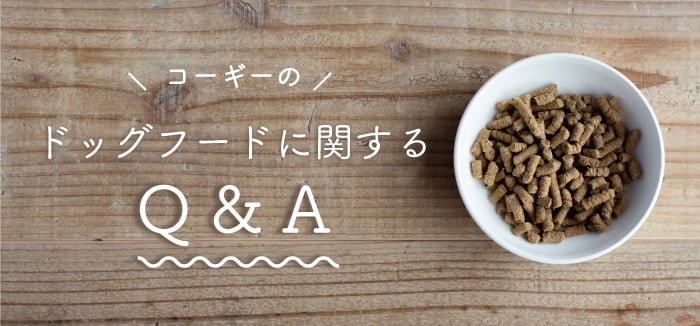 コーギーのドッグフードに関するQ&A